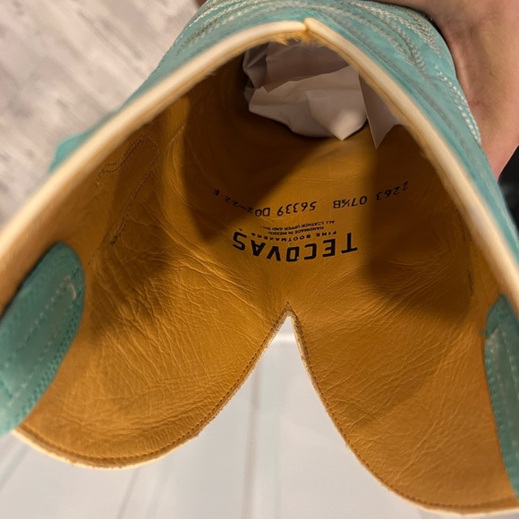 Tecovas Turquoise Annie Boots - Picture 5 of 8